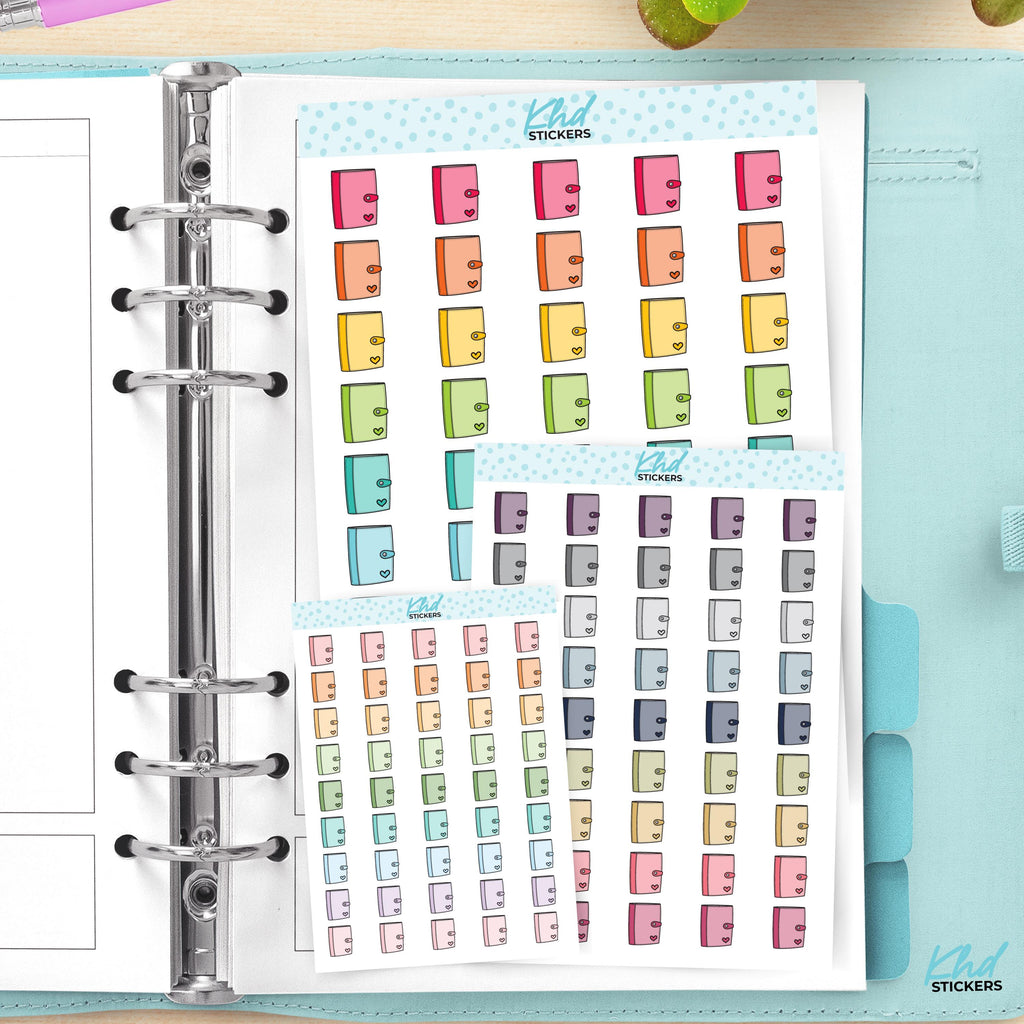 Planner Icon Stickers