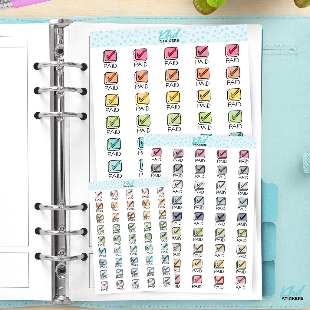 Paid Planner Stickers