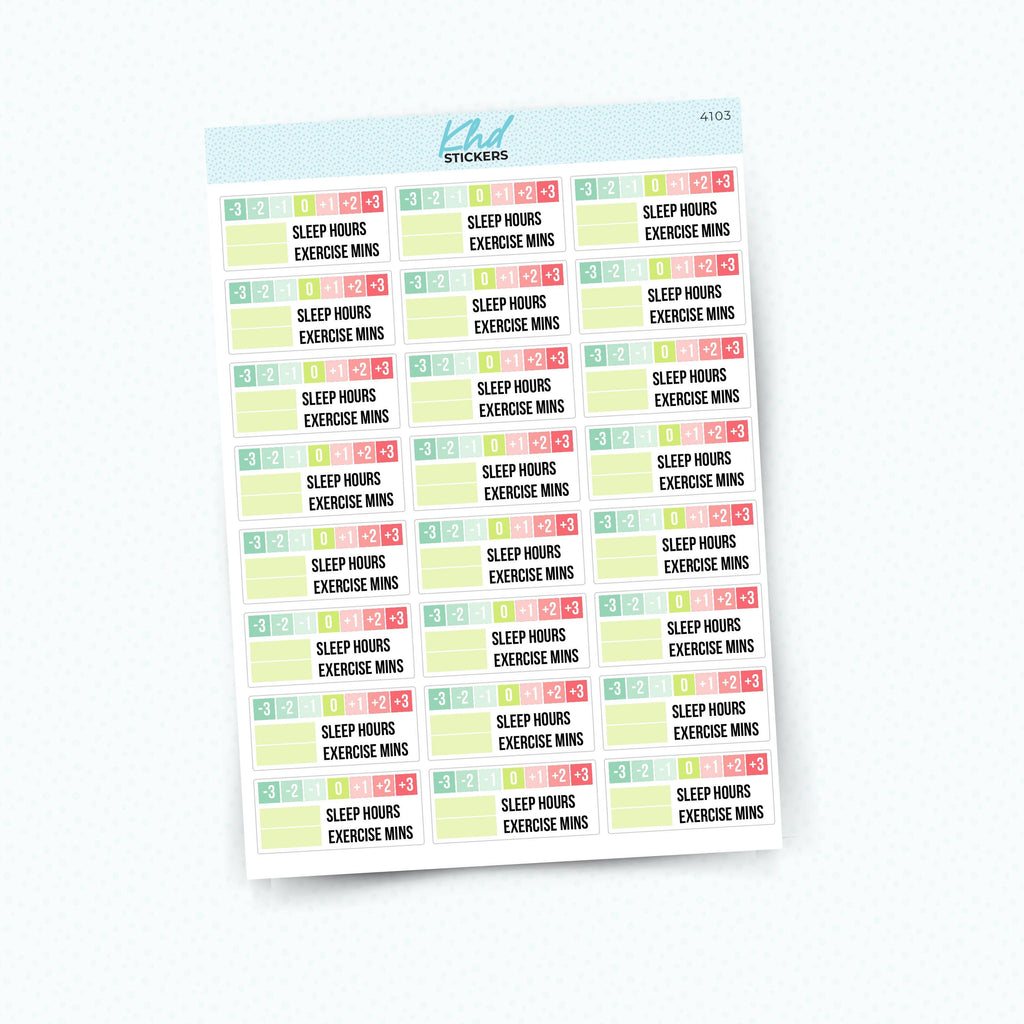 Mood Tracker Stickers