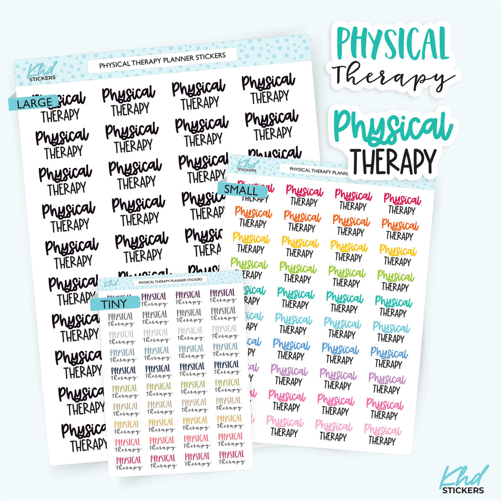 Feeling Sick Planner Stickers, Three Sizes including tiny, Removable