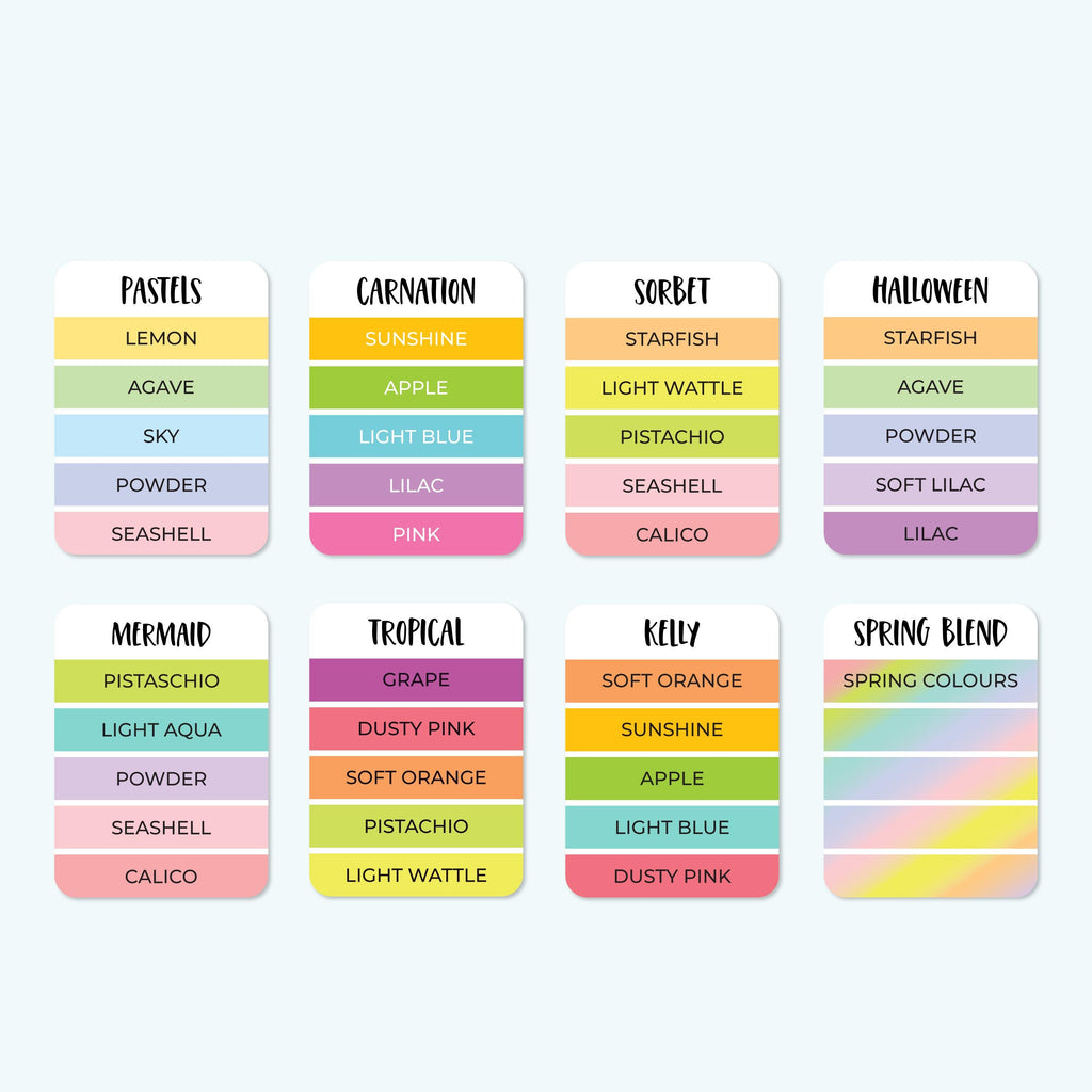 Custom Header Stickers - 3.3cm x 0.72cm - 1.3" x ~0.3"