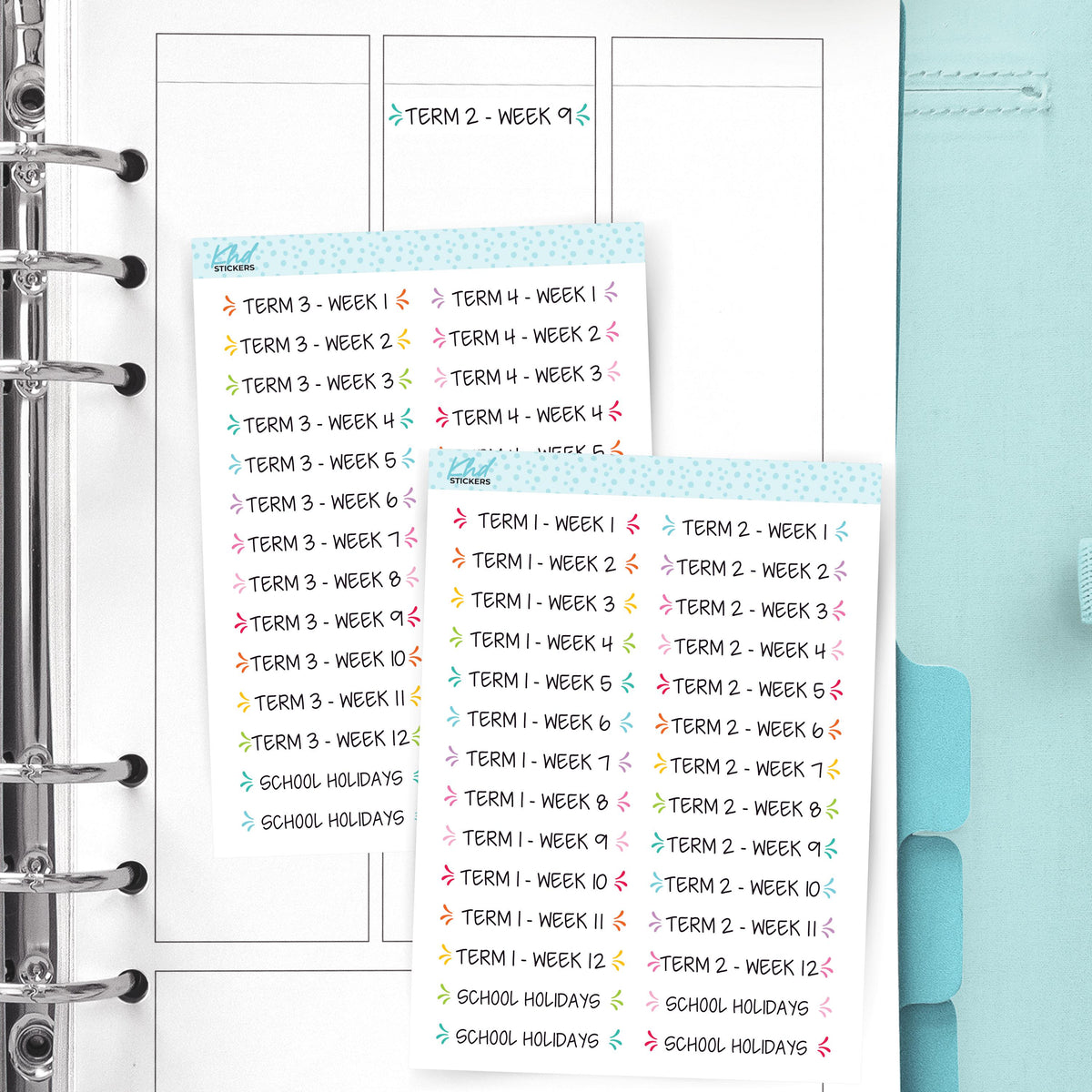 School Term Stickers – KHDStickers