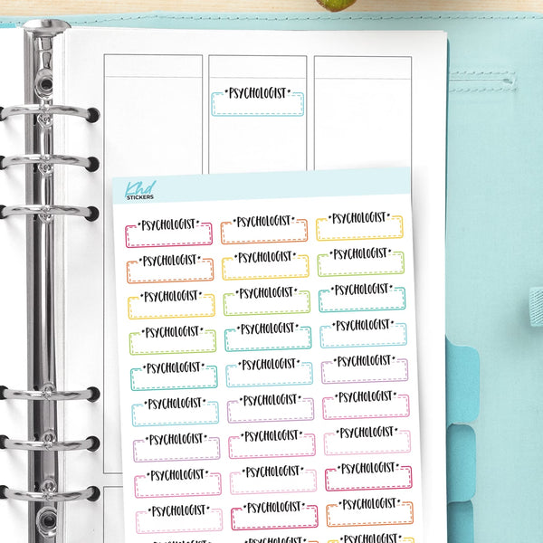 Psychologist Stickers — video