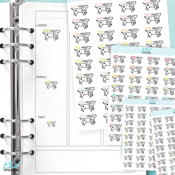 Dog Planner Stickers — video