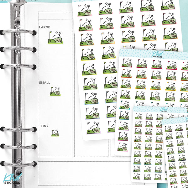 Golf Stickers — video