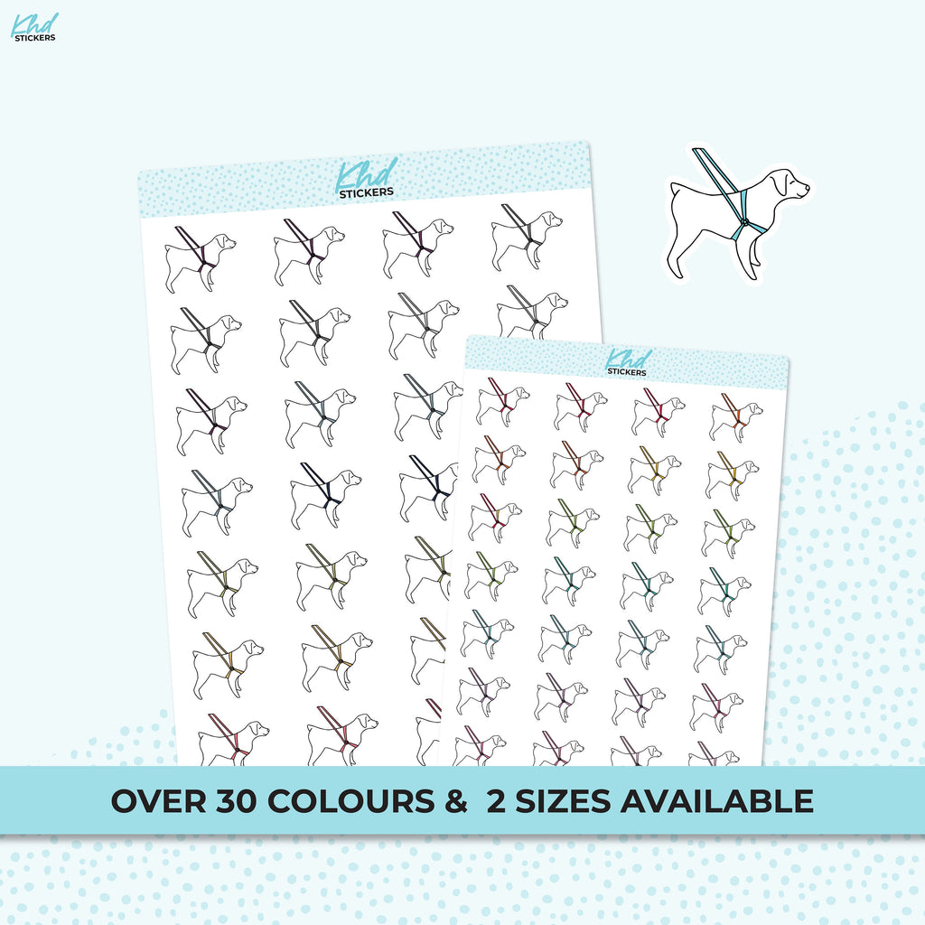 Service Dog Stickers, Planner Stickers, Removable