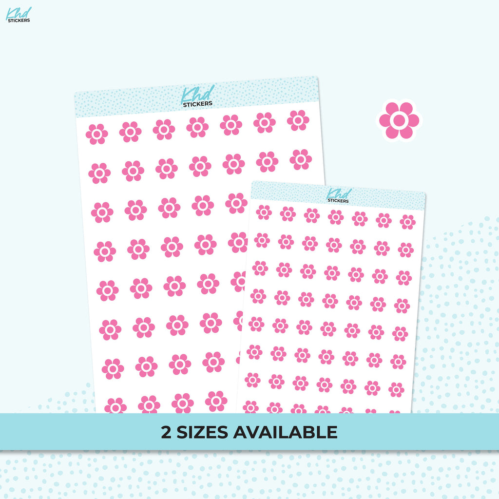 Period Tracker Icon Stickers, Planner Stickers, Removable