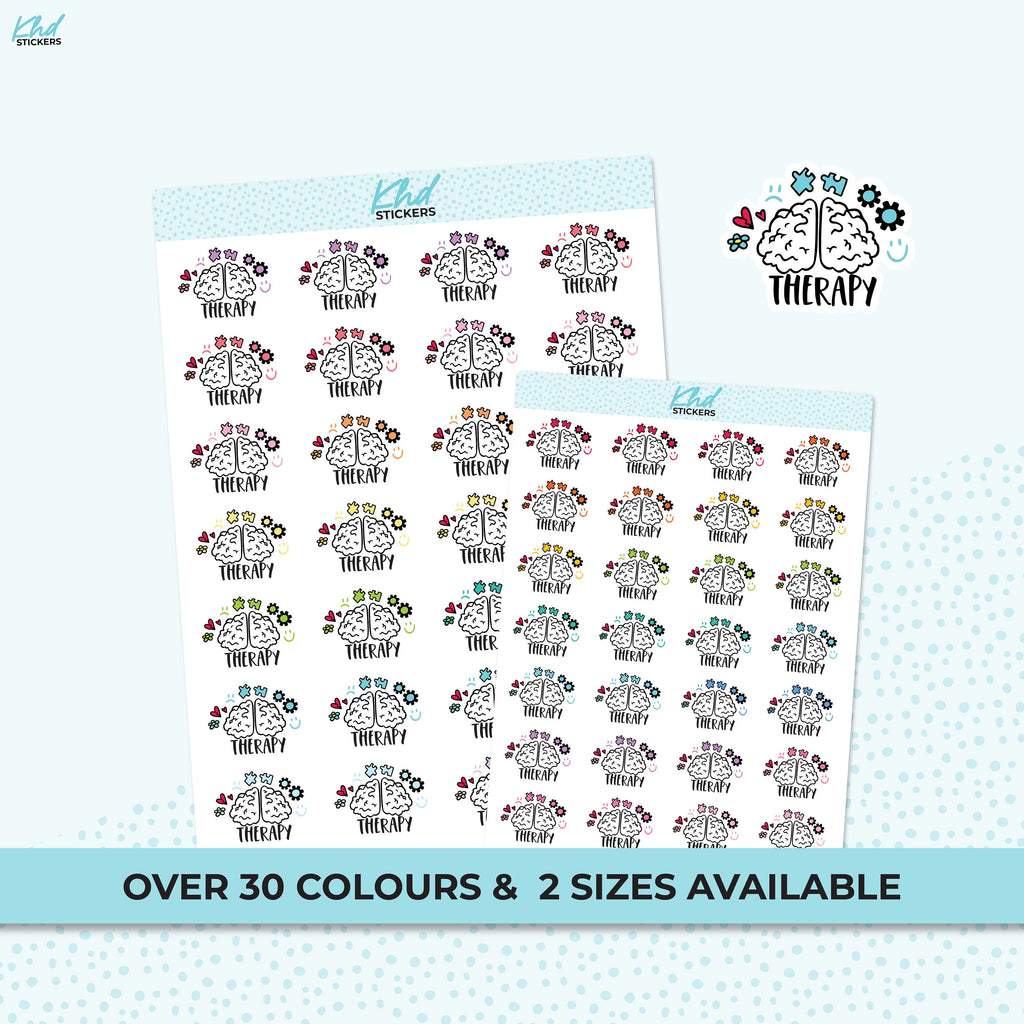 Therapy Stickers, Planner Stickers, Removable