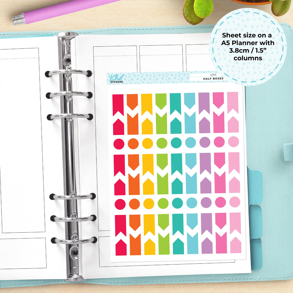 Mixed Arrow Planner Stickers, Removable Vinyl